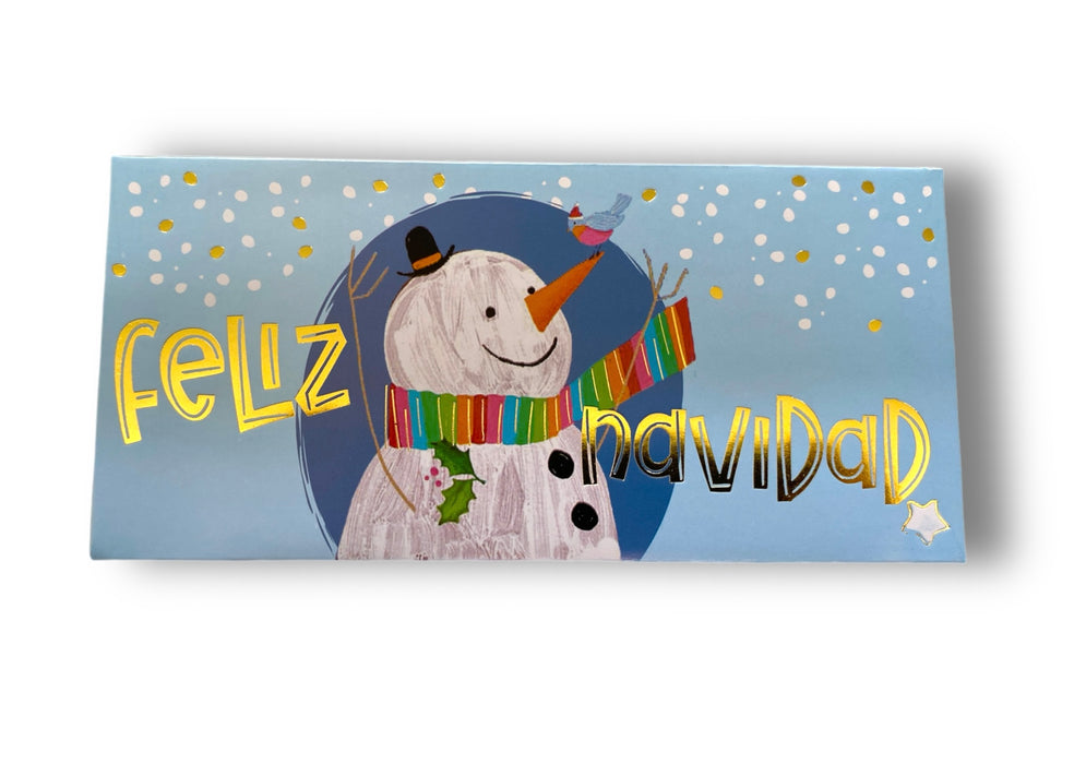 Sobres para dinero metalizado - NAVIDAD (5 pz)