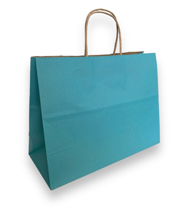 Bolsa Kraft Boutique Azul Cielo (1 pz)