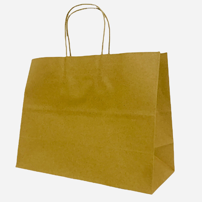 Paquete Bolsa Kraft Boutique Natural